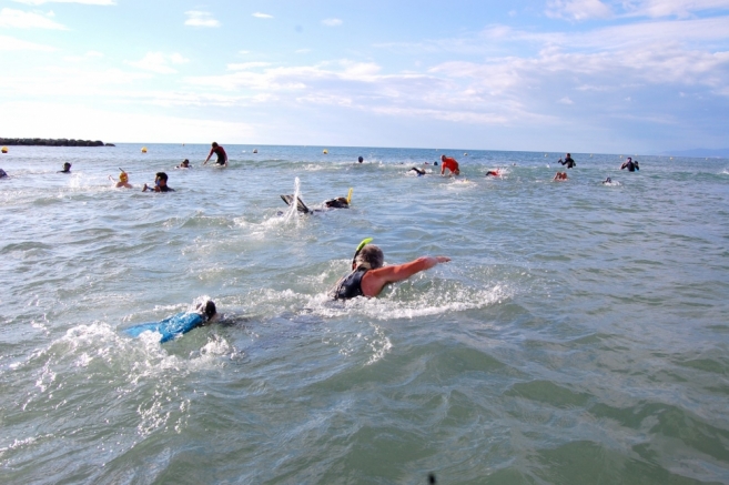 entrainement en mer